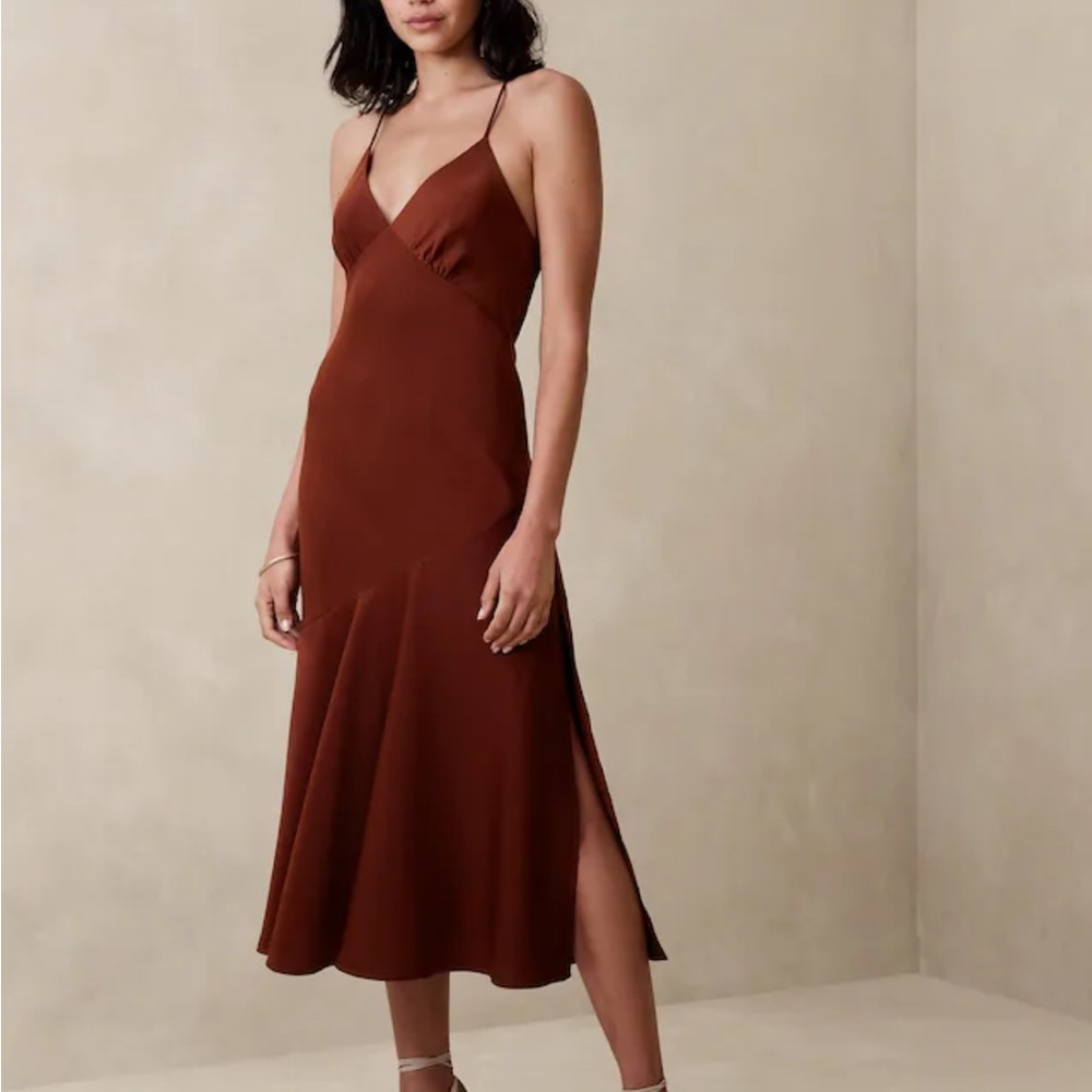 Banana Republic - Slip dress -rust